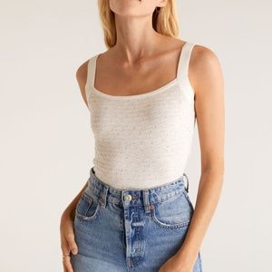 Stella Speckled Sweater Tank